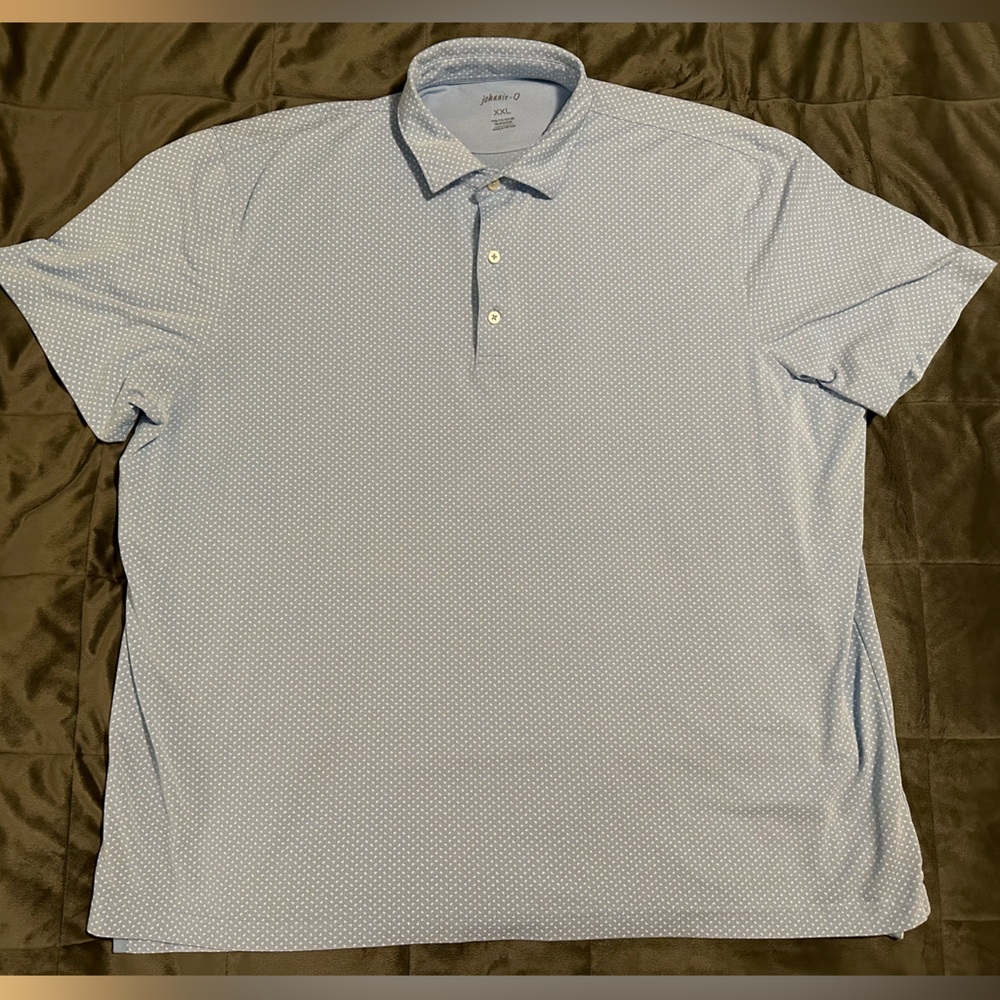 Men’s Xxl Johnnie-O Short Sleeve Polo Shirt Color Delray